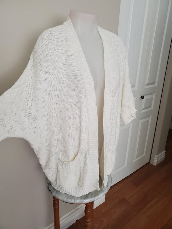 Joe Fresh Bouclé Shrug cardigan S/M 34/35 bust - Picture 1 of 4